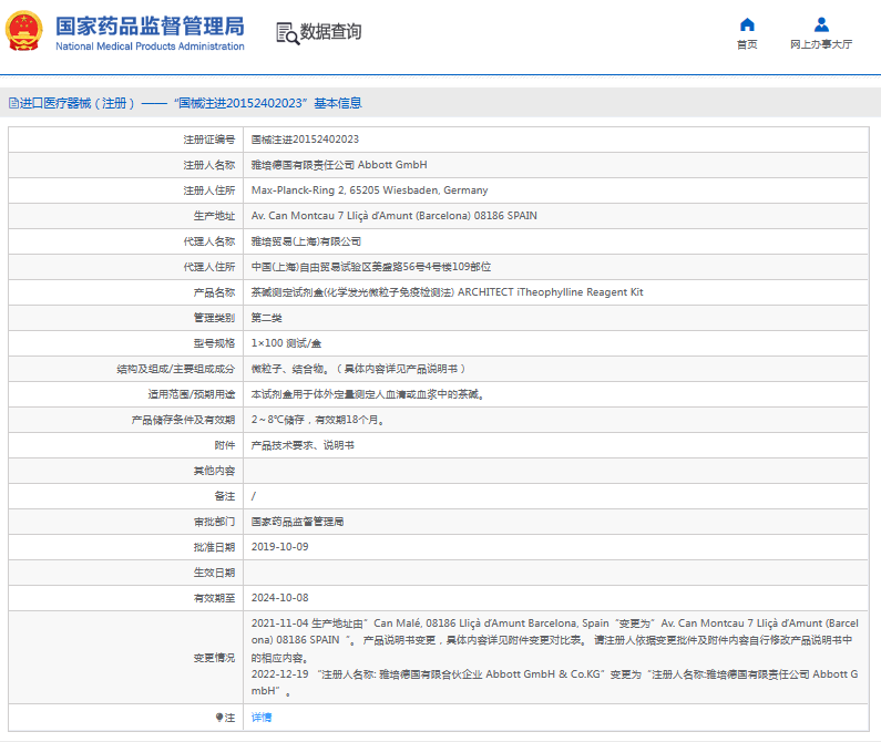 茶堿測定試劑盒(化學發(fā)光微粒子免疫檢測法) ARCHITECT iTheophylline Reagent Kit1.png